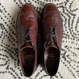 BROOKS BROTHERS MacNeil Leather Wingtip Oxford Dress Shoes, Men’s Brooks Brothers | Shoes | Brooks Brothers Macneil Leather  main image 2